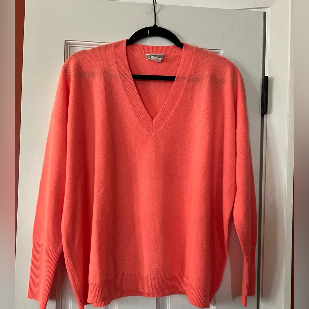 J.CREW..CASHMERE BOYFRIEND..brand new! SWEATER..OVERSIZED..SMALL